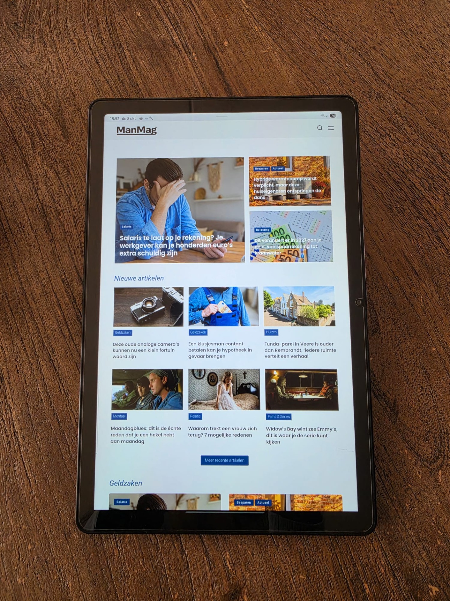 ManMag online magazine voor mannen